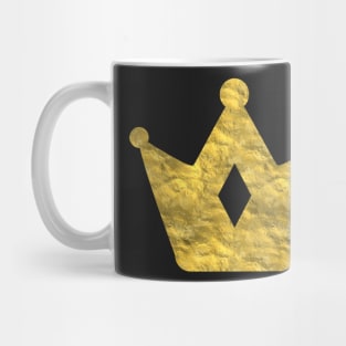 Gold Leaf Crown Mug